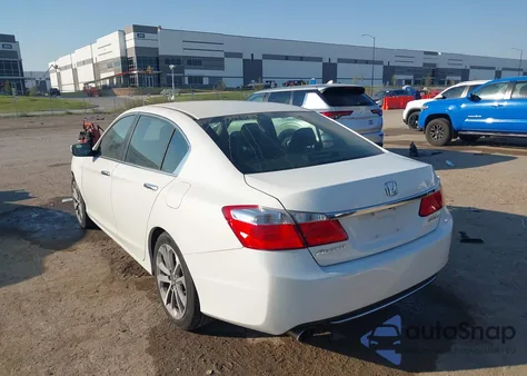 2013 Honda Accord Sport из США, поврежденный, VIN 1HGCR2F59DA065027